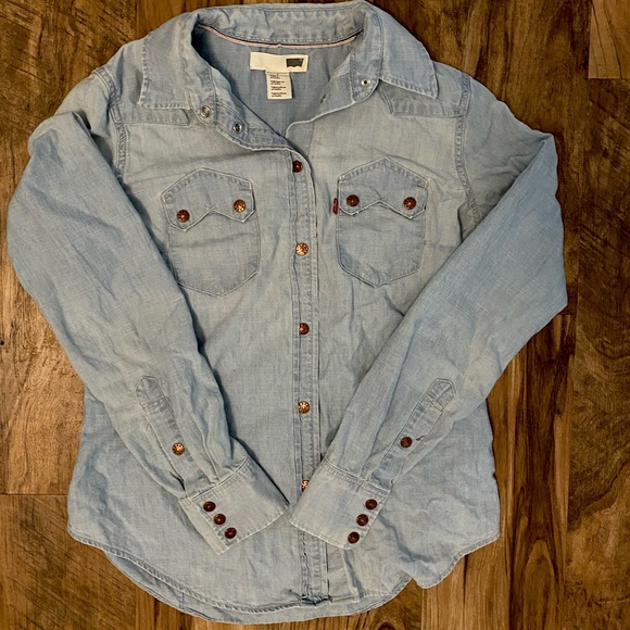 Levi’s painters button up - Picture 1 of 3